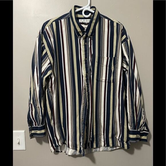 VINTAGE Tribute long sleeve button down - Picture 1 of 4